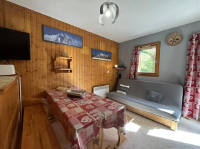 Charmant T2 de 28 m² pour 6 pers. au pied des pistes avec terrasse - Plan Peisey - FR-1-757-100